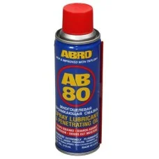 Багатоцільове мастило ABRO спрей 4210мл ефективний захист для всіх вузлів та механізмів (AB-80 sm)