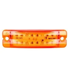Повторювач габариту (палець подвiйний) 18 LED 12/24V жовтий (TH-182-yellow)
