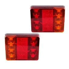 Фонарь задний BL-64908 8LED/12V/120х95х23mm/2шт (BL-64908)