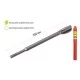 Alloid. Зубило по бетону канавочное SDS-plus 14x250х22мм (С-1425022)